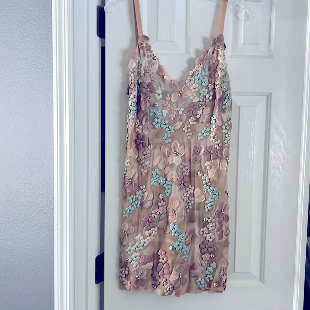 Couture wearable art hand painted